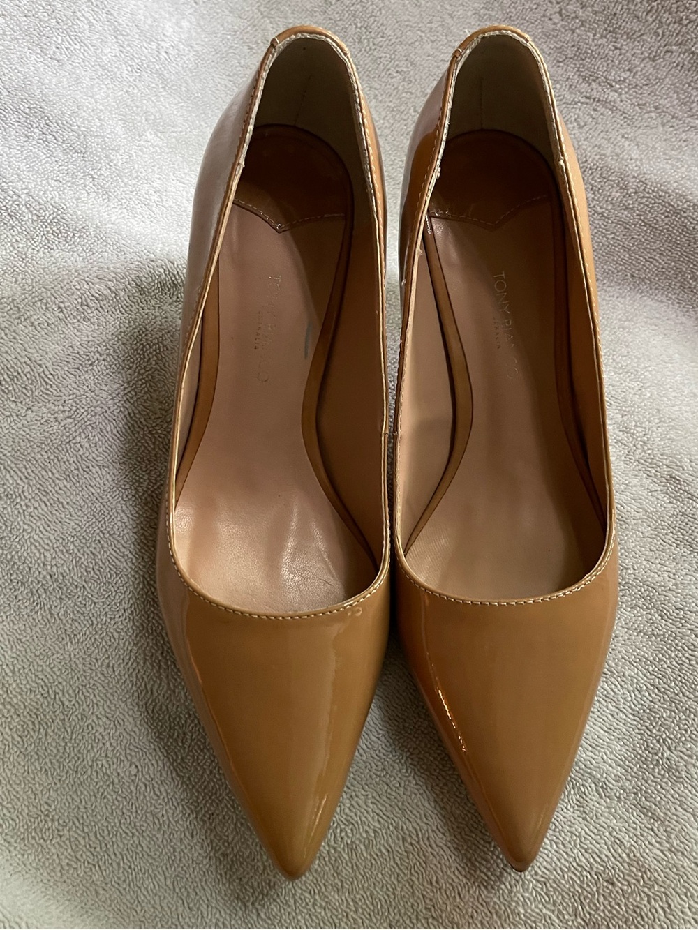 Tony Bianco Nude Anja Australia Heels 7 NEW
